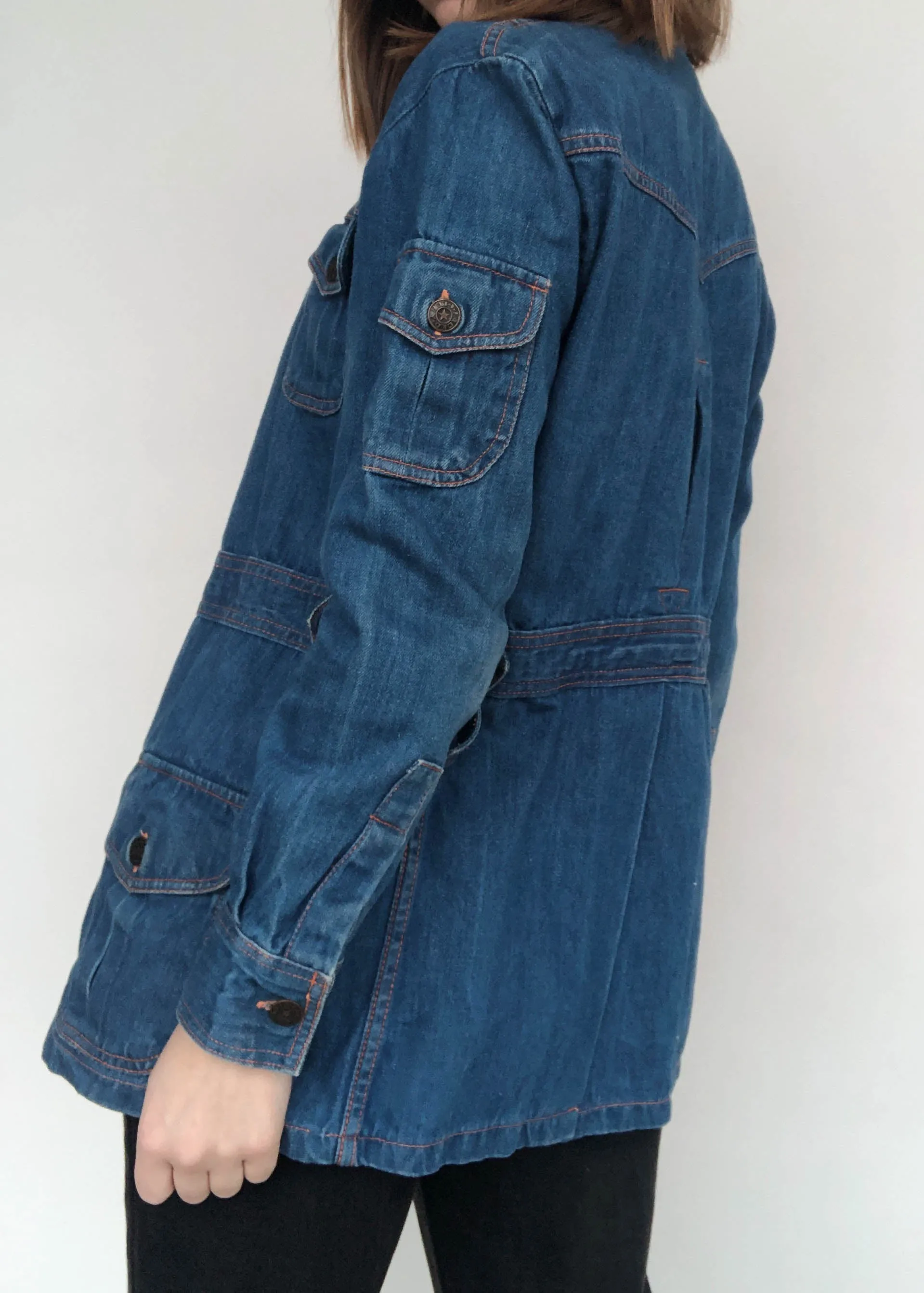 70’s Denim Chore Coat