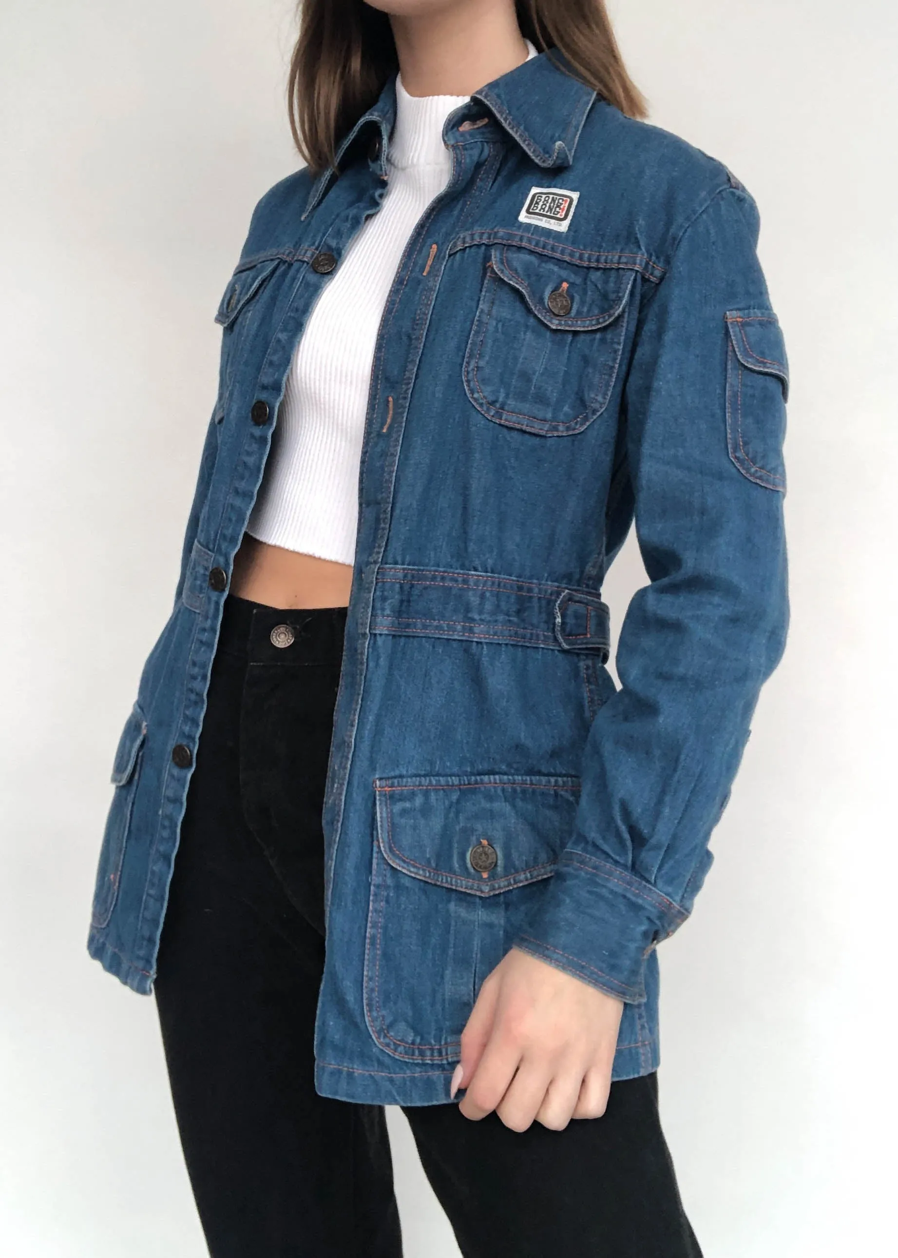 70’s Denim Chore Coat