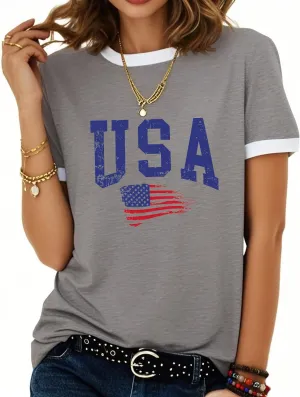 Anbech Short Sleeve Shirts for Women Cute Sunflowers Graphic Tees Loose Summer Tops