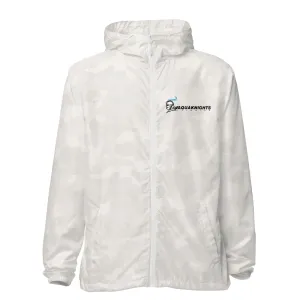 Aquaknights Swimming Unisex Lightweight Zip Up Windbreaker