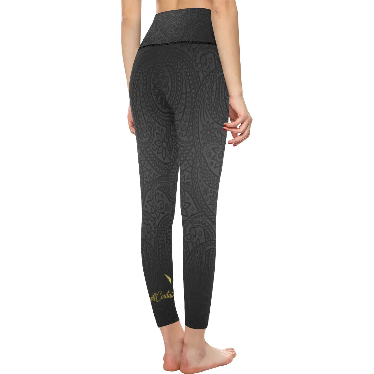 BANDANA LUXURY BLACC High-Waisted Leggings