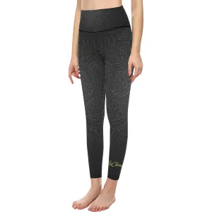 BANDANA LUXURY BLACC High-Waisted Leggings