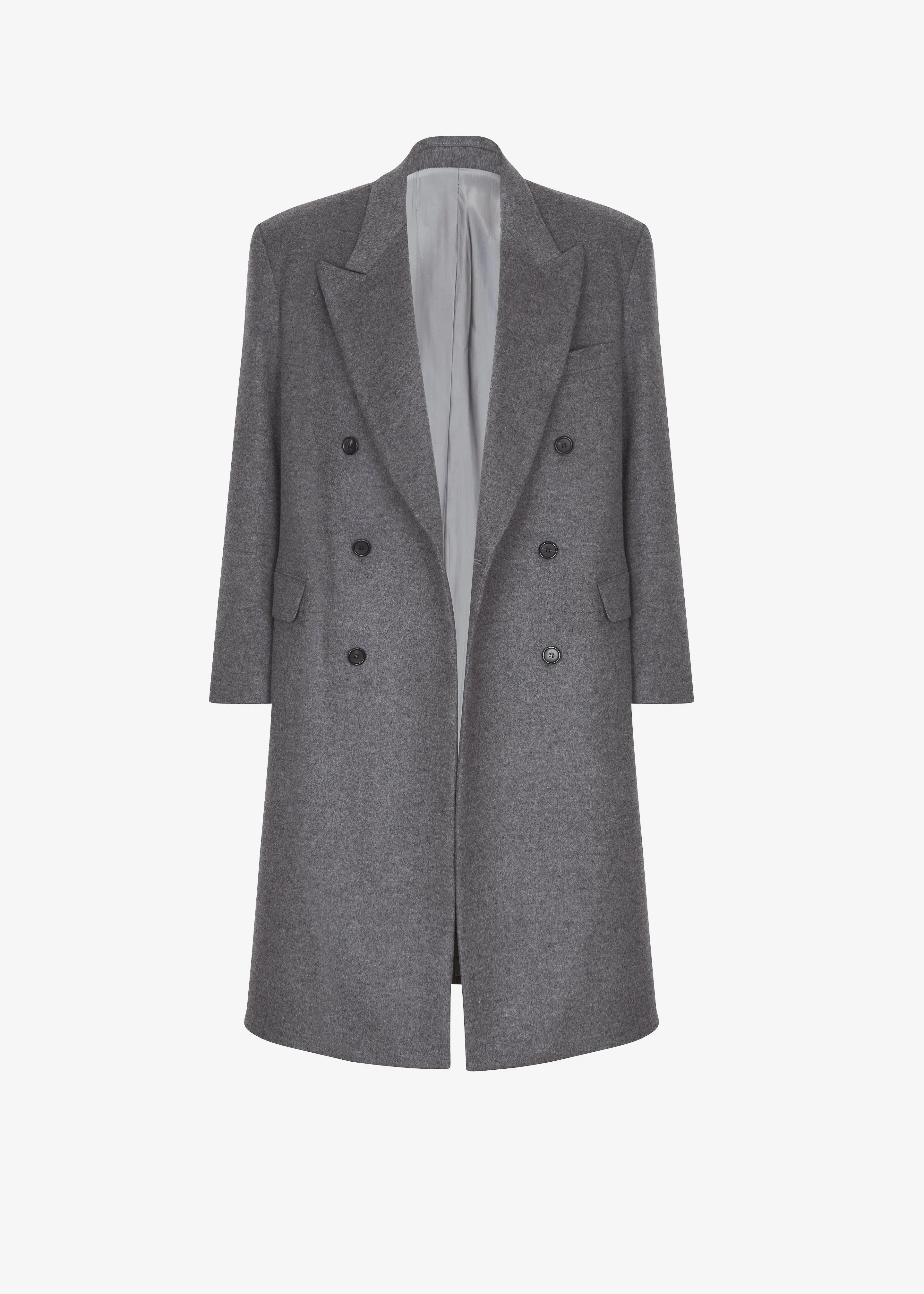 Birnam Wool Coat - Grey