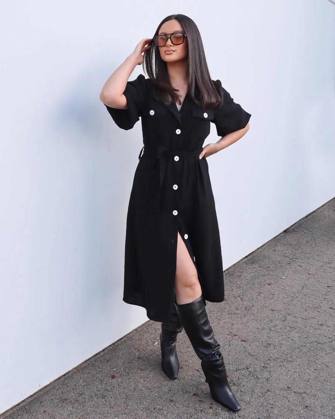 Calista Dress - Black