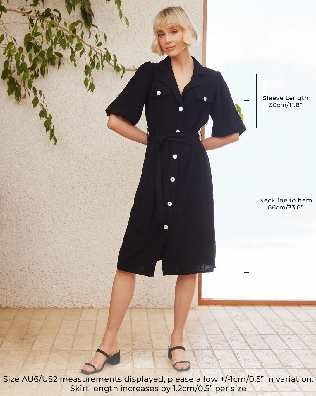 Calista Dress - Black