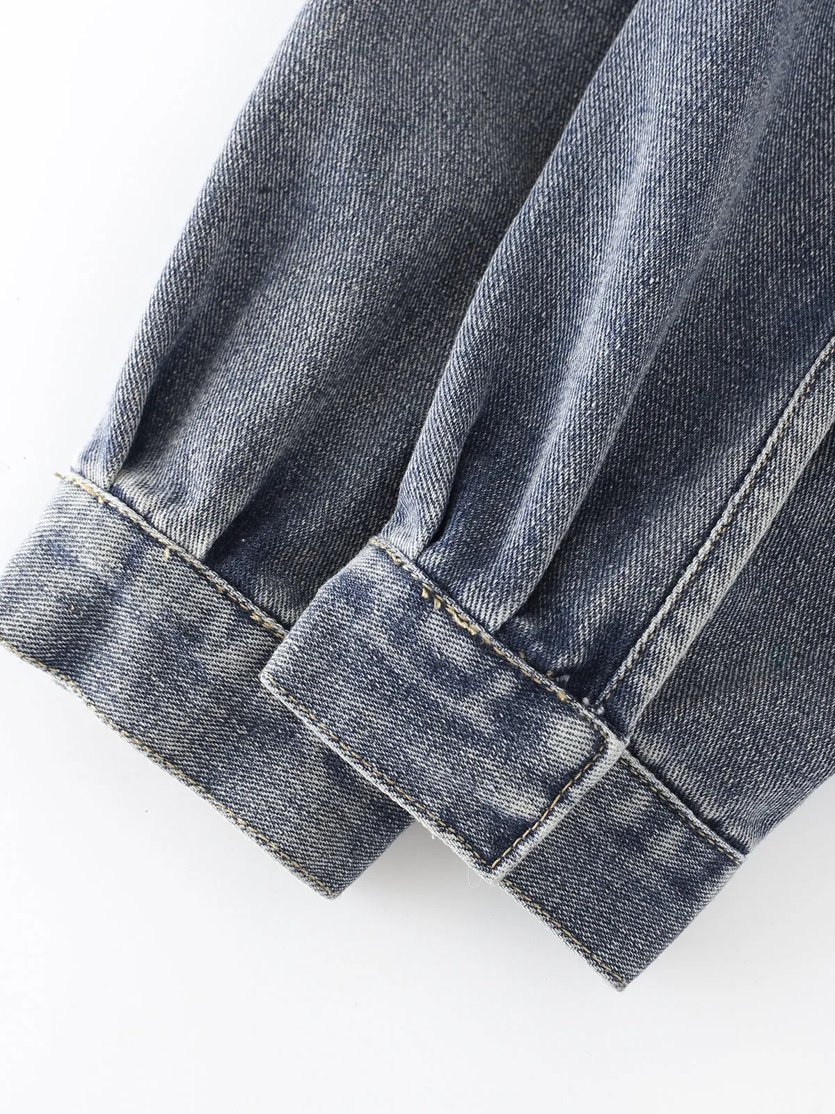 CHICMY- Vintage Wash Denim Jacket
