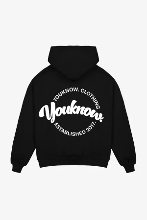 CIRCLE HOODIE | BLACK