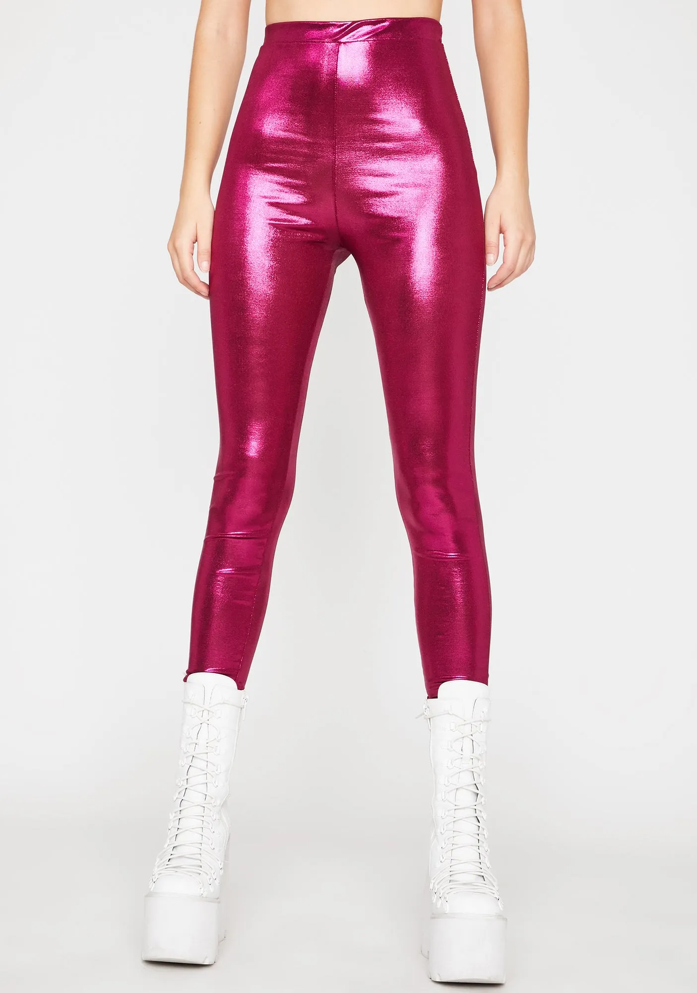 Disco Dimension Metallic Leggings
