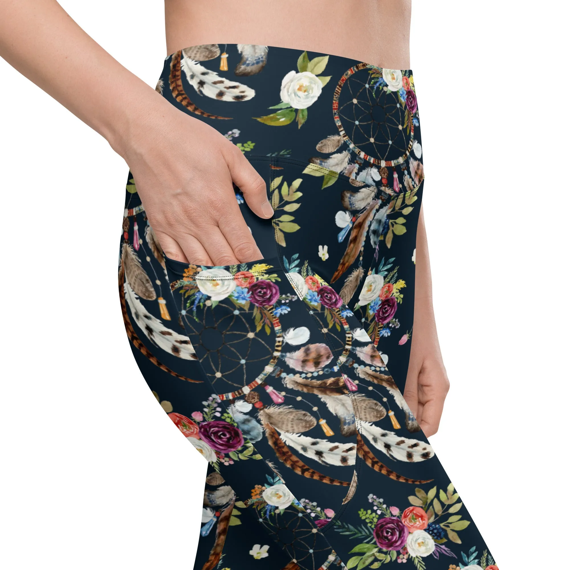 Dream Catcher Leggings With Pockets