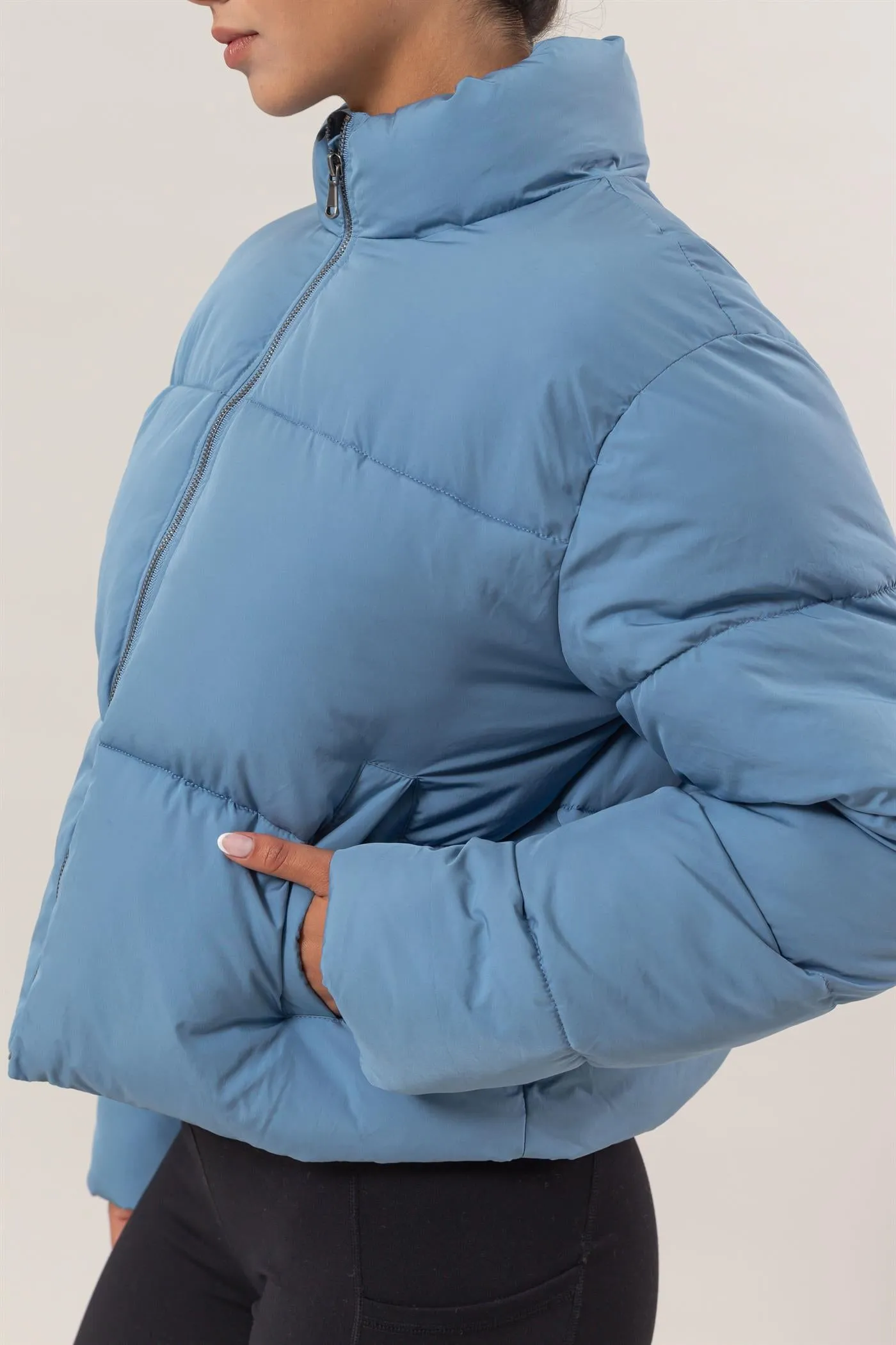 DZ24E422-Quilted Puffer Jacket