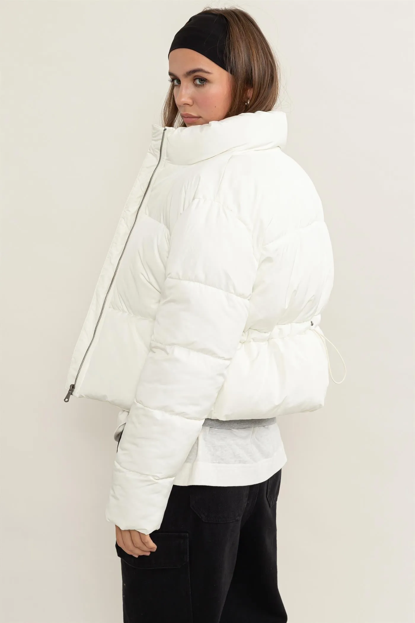 DZ24E422-Quilted Puffer Jacket