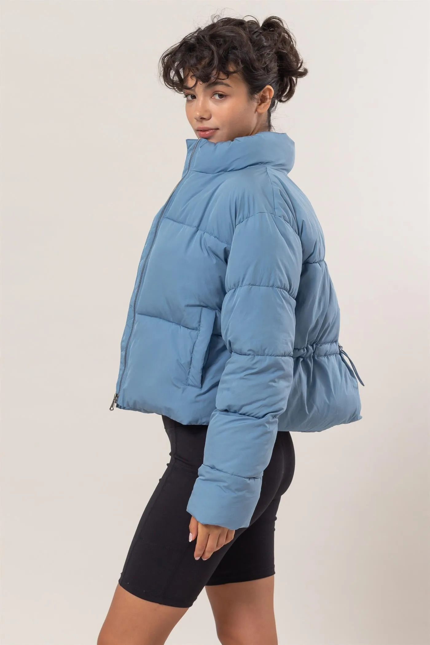 DZ24E422-Quilted Puffer Jacket