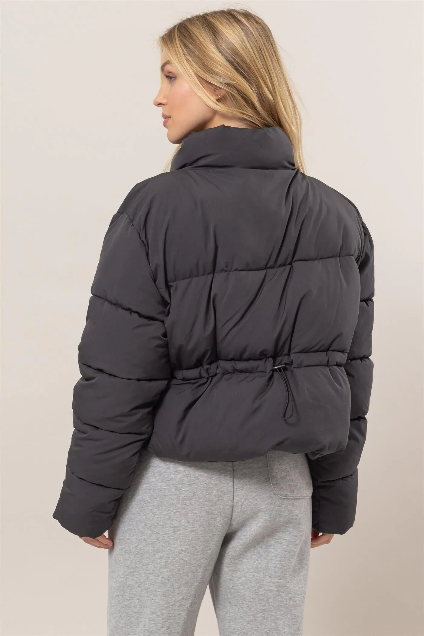 DZ24E422-Quilted Puffer Jacket