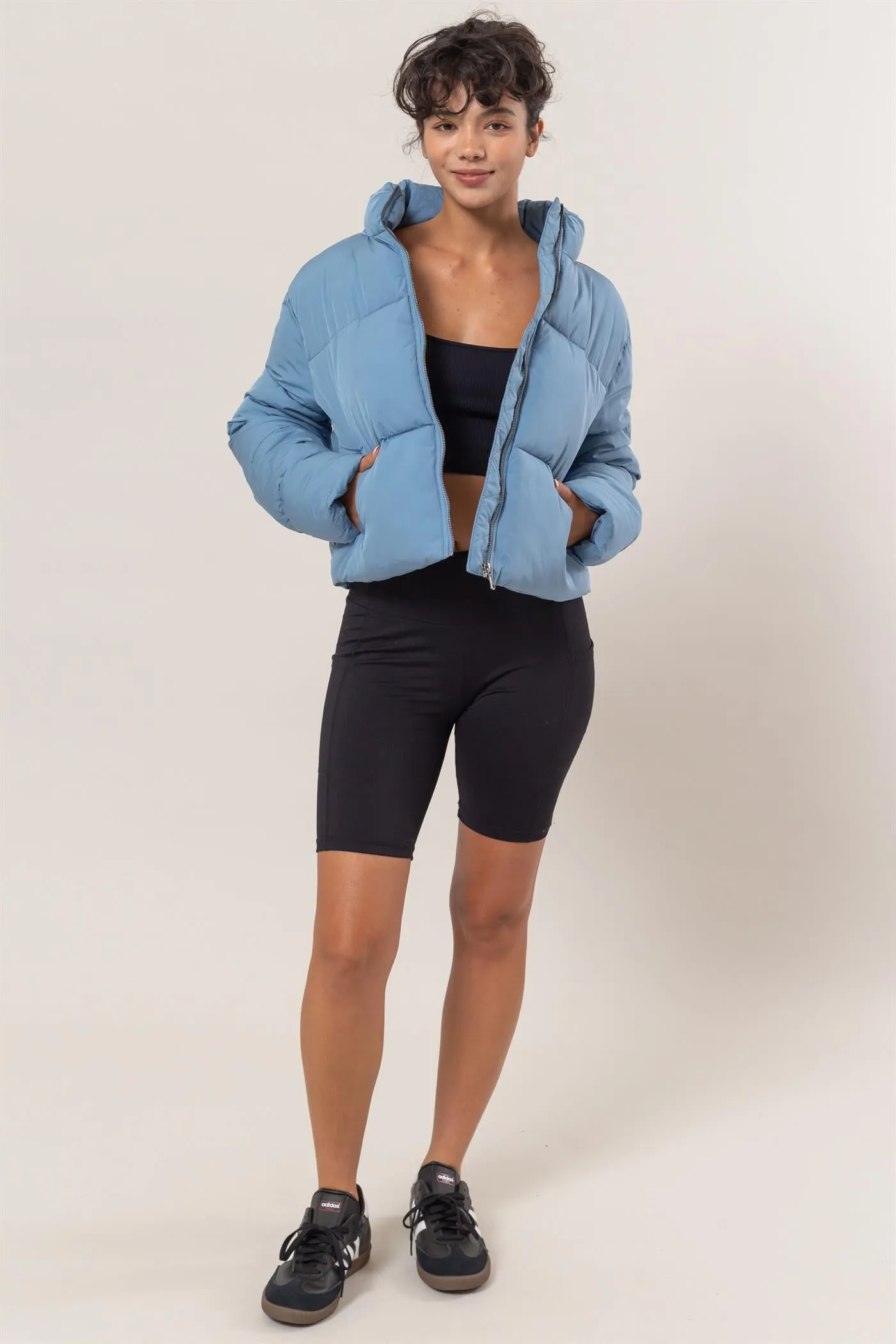 DZ24E422-Quilted Puffer Jacket