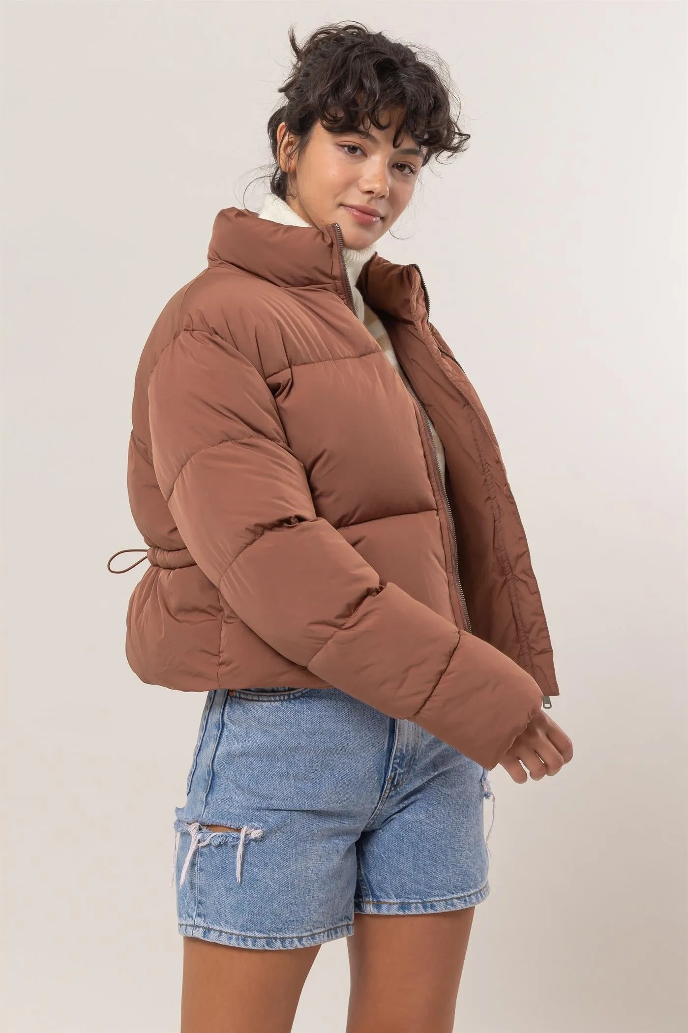 DZ24E422-Quilted Puffer Jacket