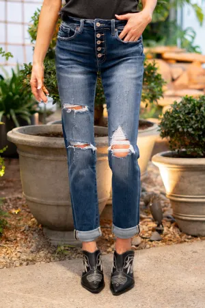Eleanor High Rise Mom Fit