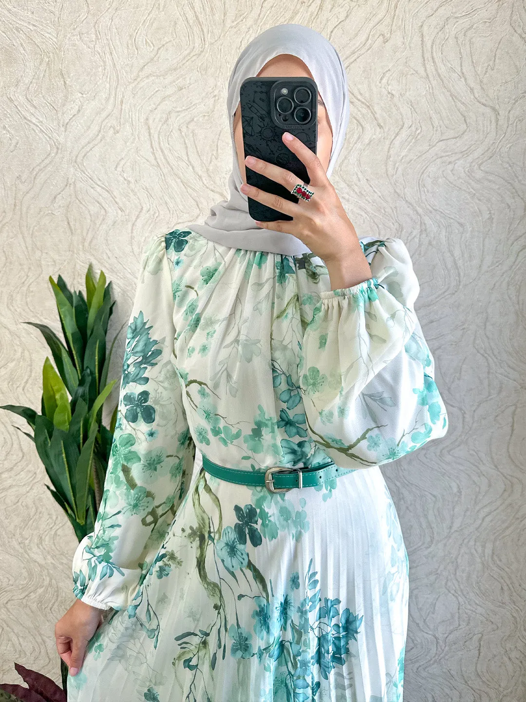 Floral Chiffon Dress