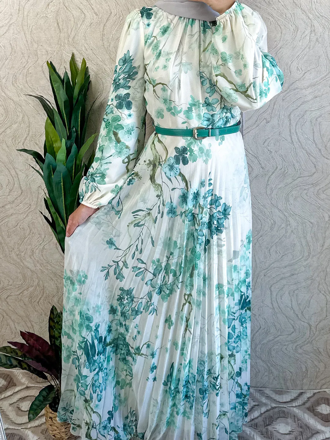 Floral Chiffon Dress
