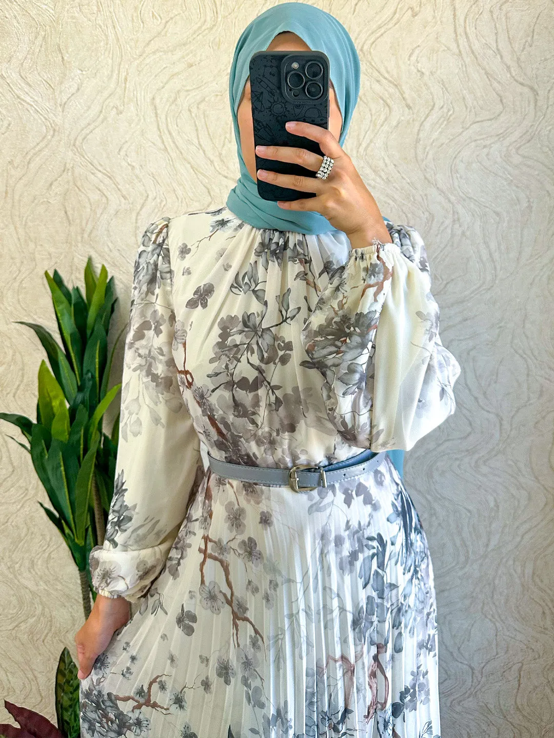 Floral Chiffon Dress