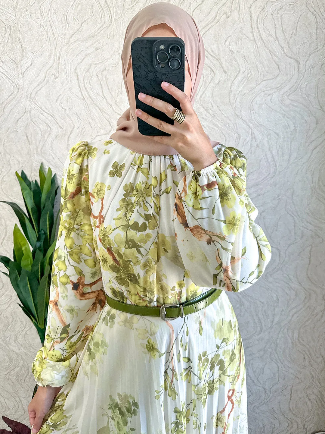 Floral Chiffon Dress