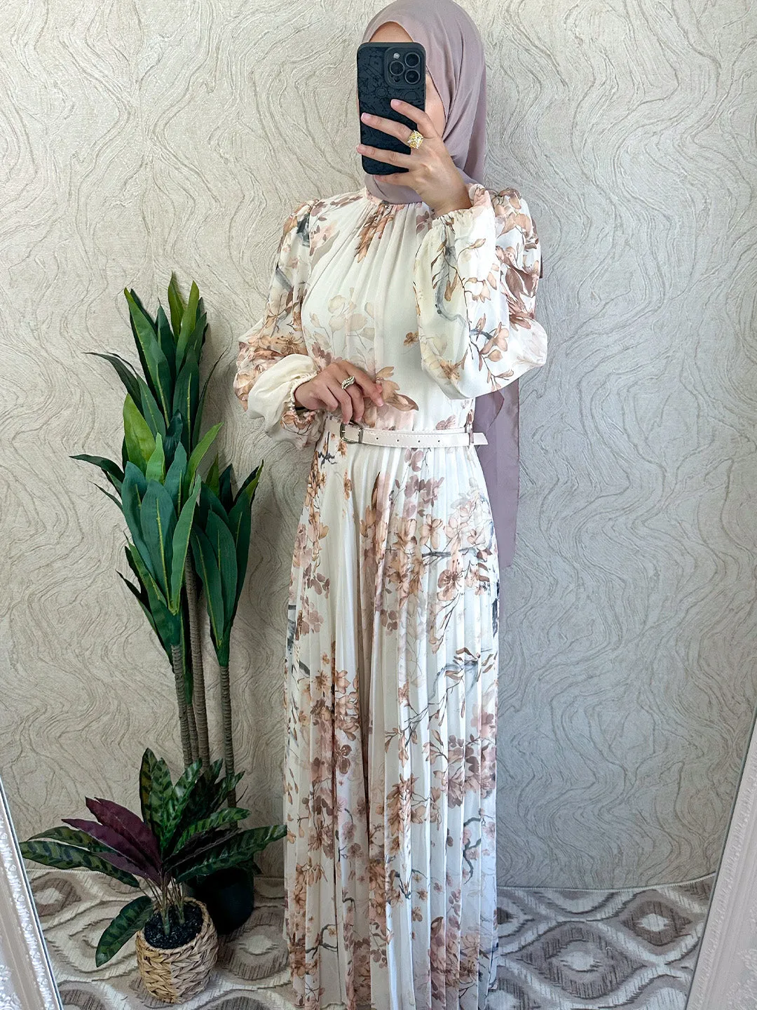 Floral Chiffon Dress