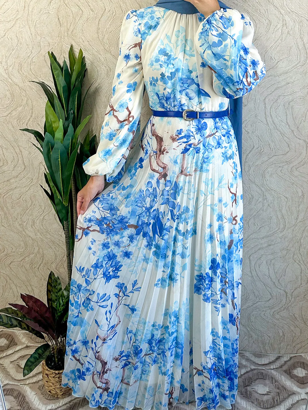 Floral Chiffon Dress