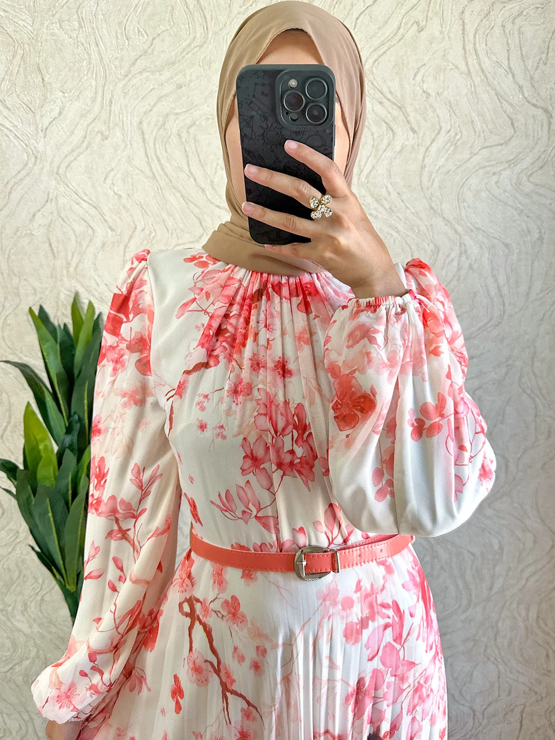 Floral Chiffon Dress