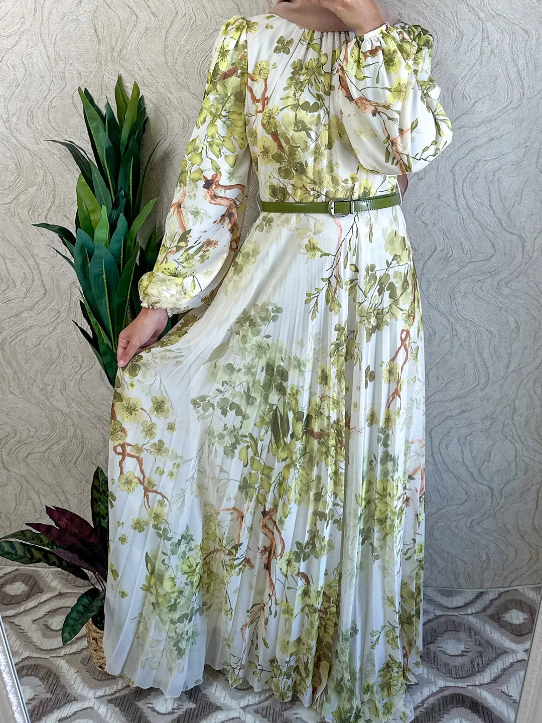 Floral Chiffon Dress