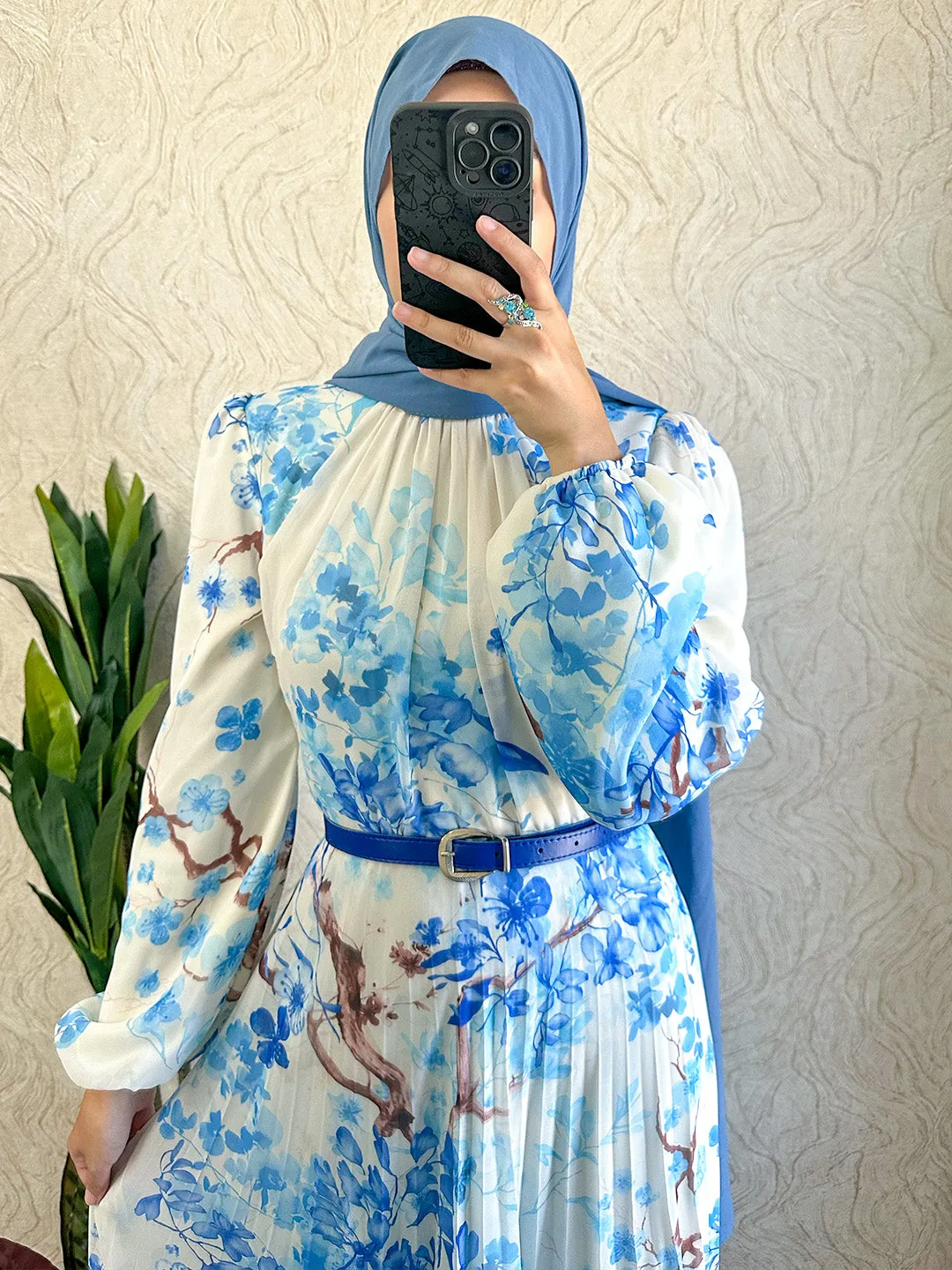 Floral Chiffon Dress