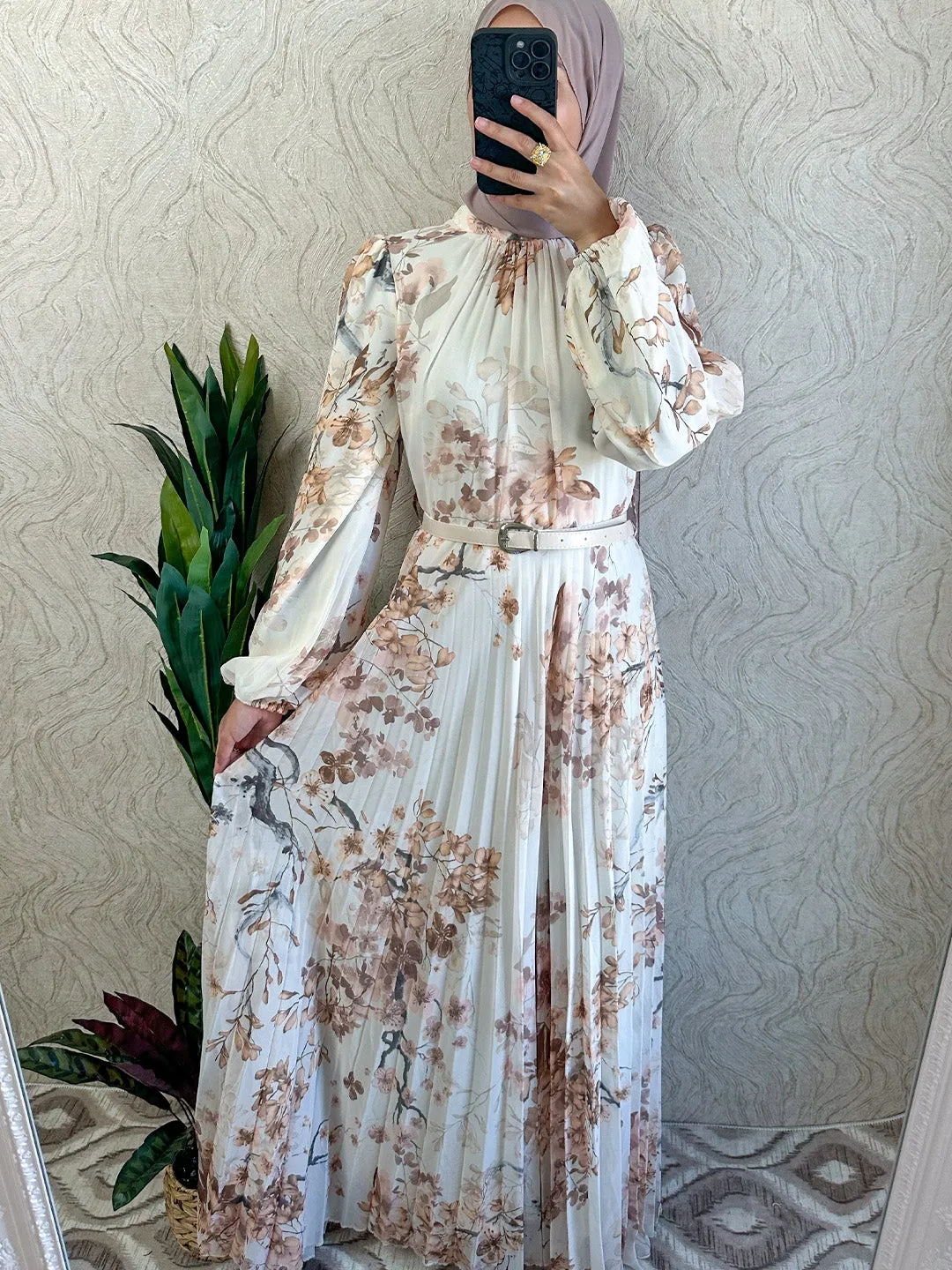 Floral Chiffon Dress