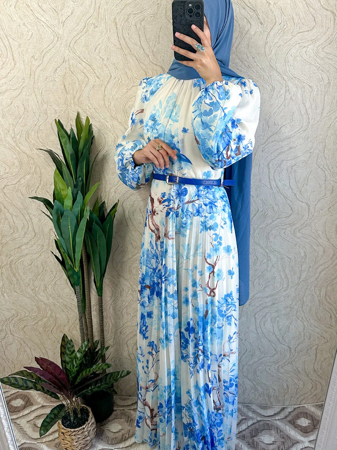 Floral Chiffon Dress