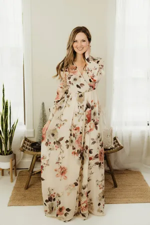 Floral Chiffon Maxi