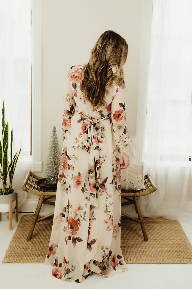 Floral Chiffon Maxi