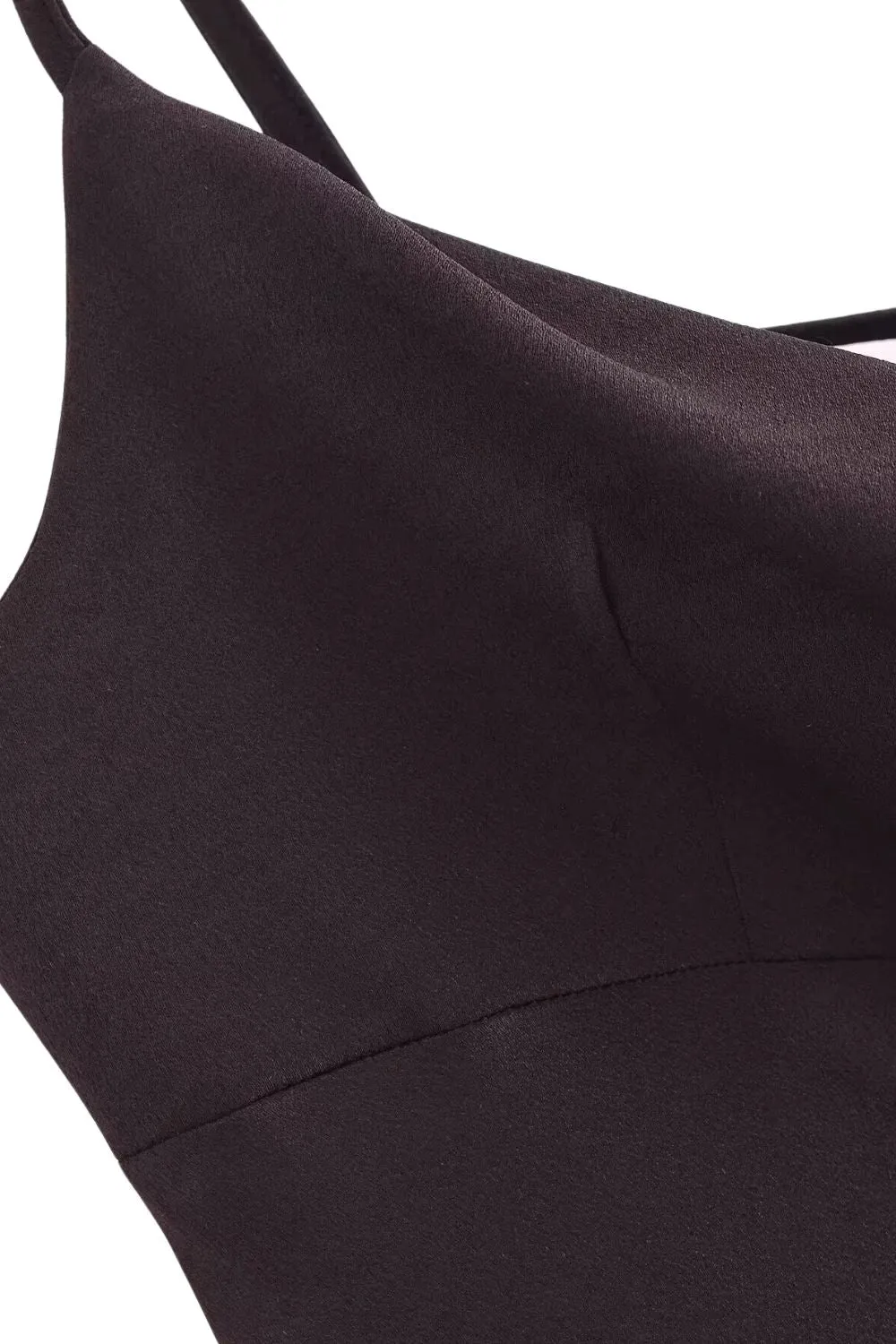 'Garrett' Chic Satin Pleated Shift Dress