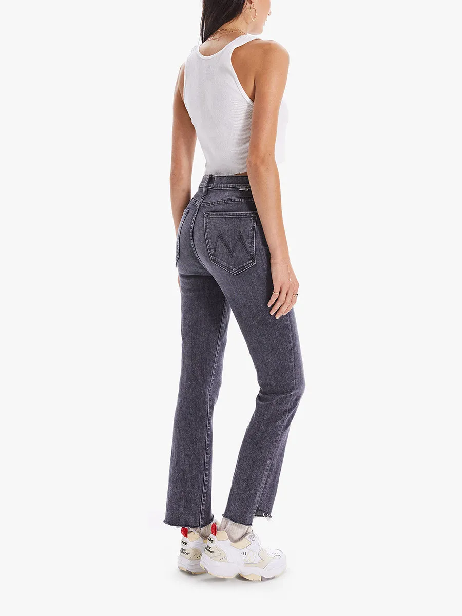 High Waist Rascal Ankle Step Fray