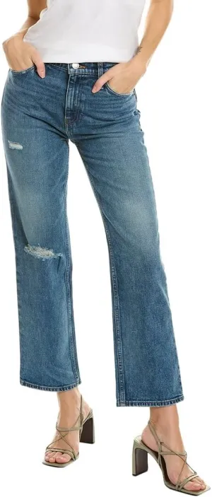 HUDSON Women's Remi High Rise, Straight Leg Ankle Jean