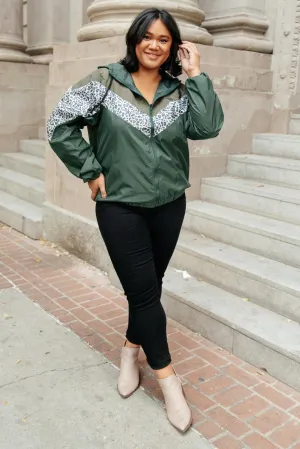 In the Wild Windbreaker in Olive