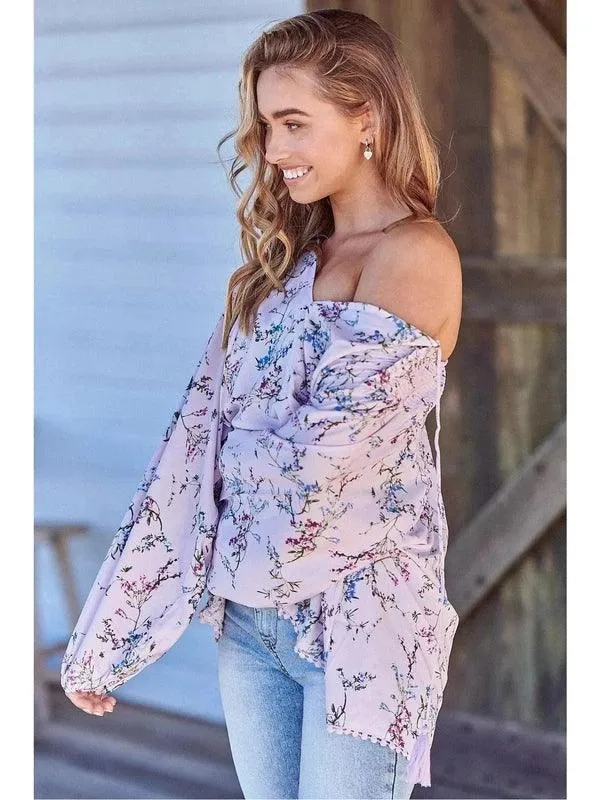JAASE Mandy Print Rue Top