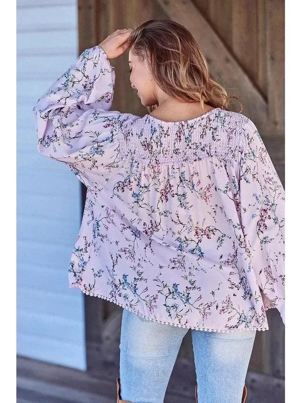 JAASE Mandy Print Rue Top
