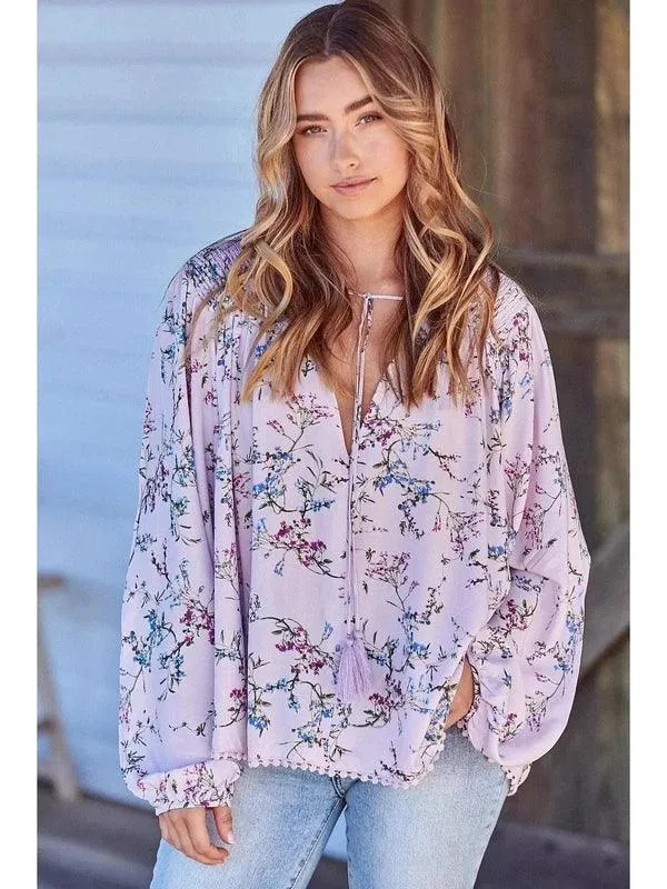 JAASE Mandy Print Rue Top