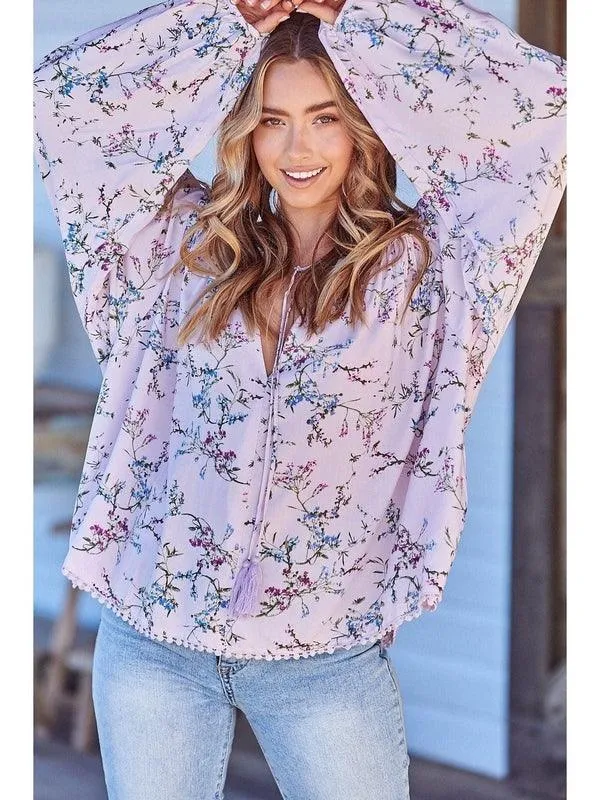 JAASE Mandy Print Rue Top