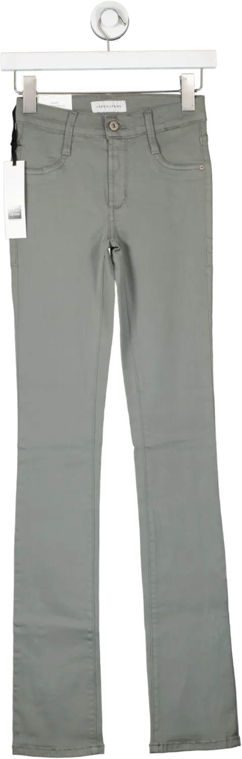 James Jeans Green HIgh rise Straight Leg Jeans BNWT W24
