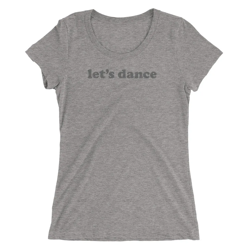 Let's Dance - Ladies' short sleeve t-shirt