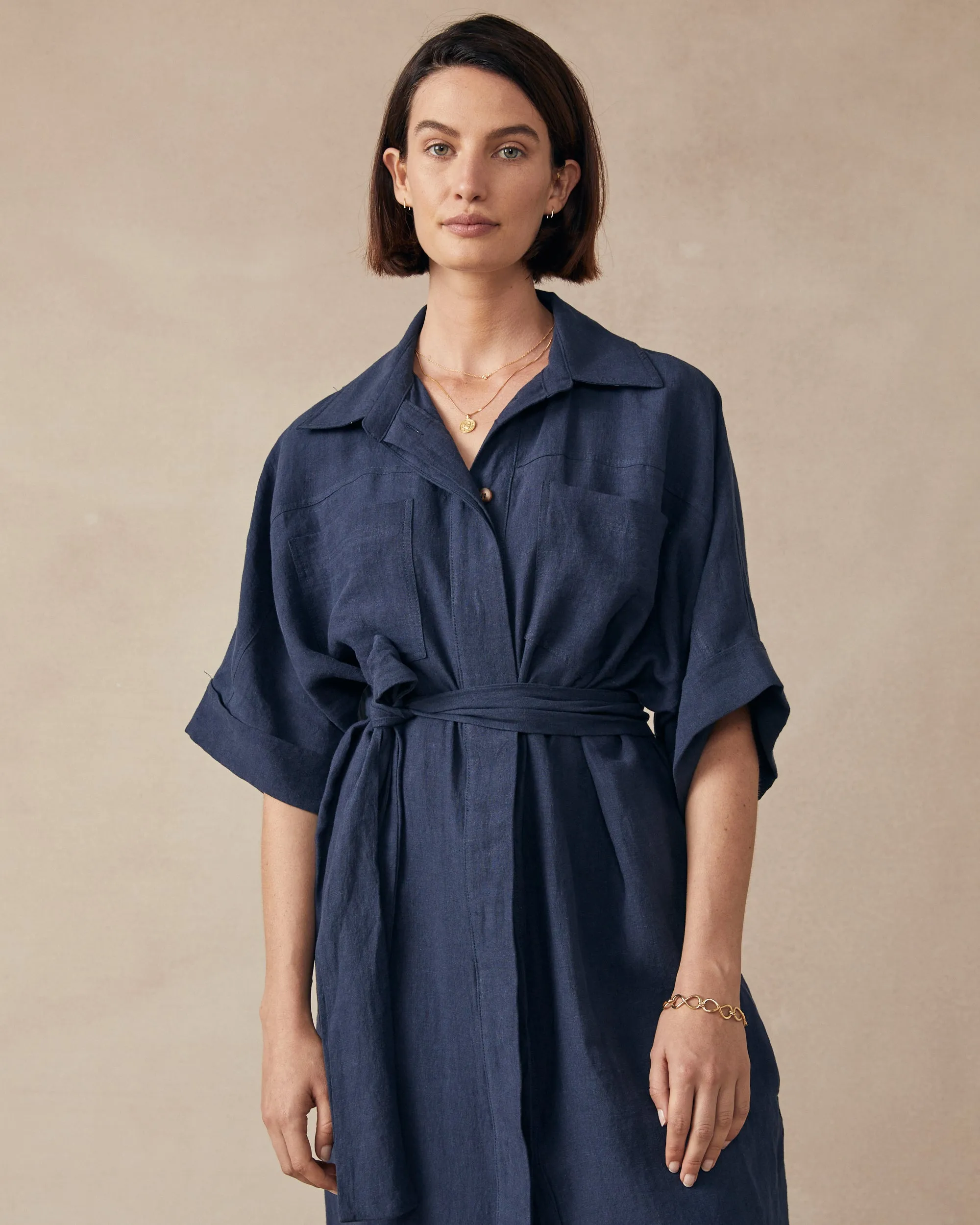 Lolaite Dress Navy