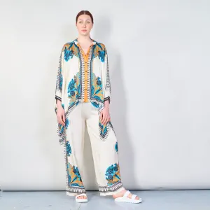 Mediterranean bloom print co-ord set wholesale
