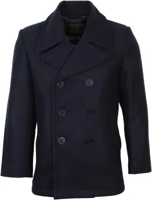 Mil-Tec Men's Us Navy Pea Coat Chiffon