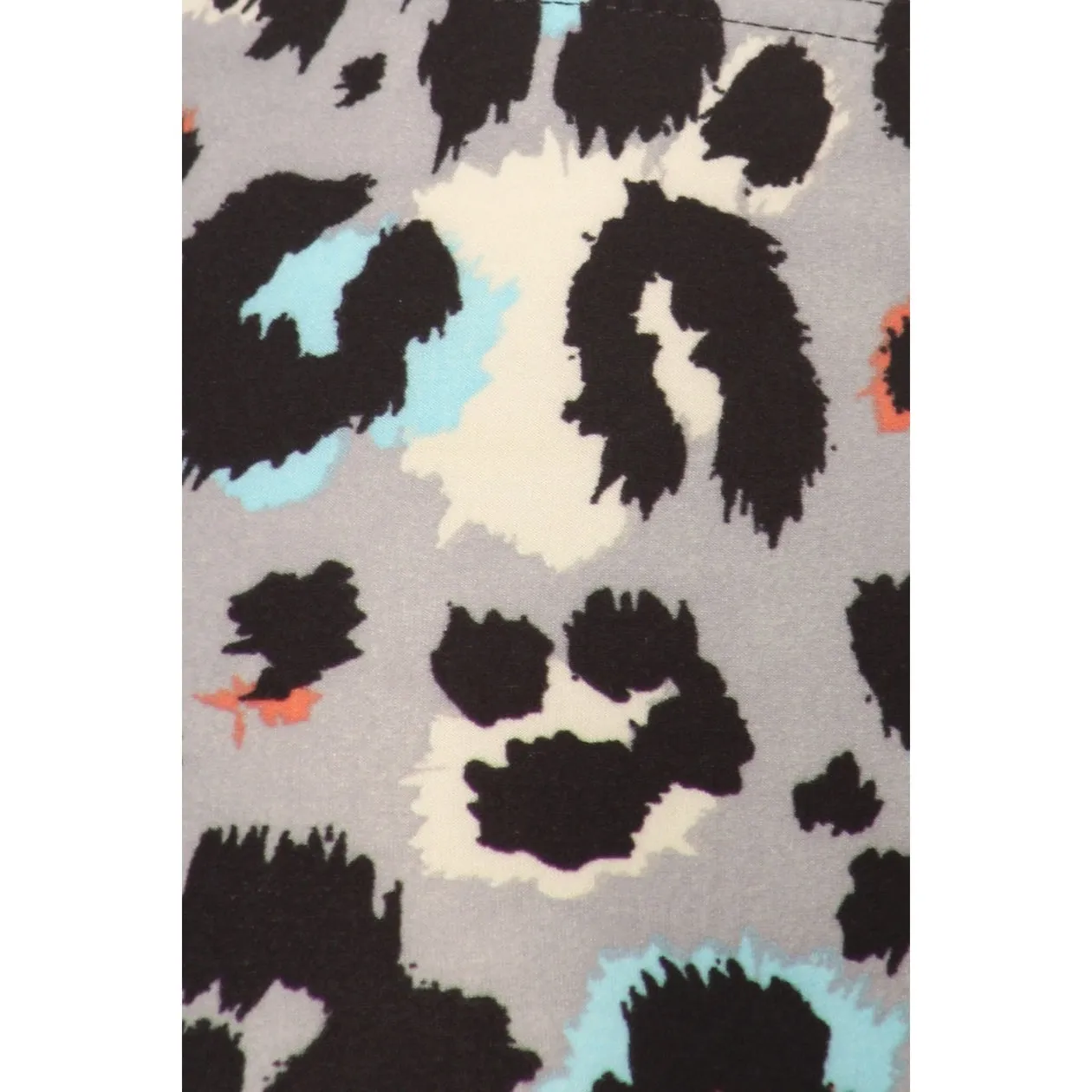 Multicolor Leopard Print Leggings - Size S-XL