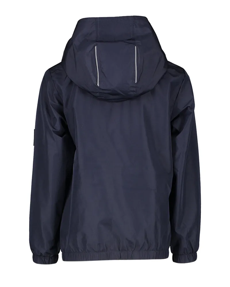 Navy Windbreaker