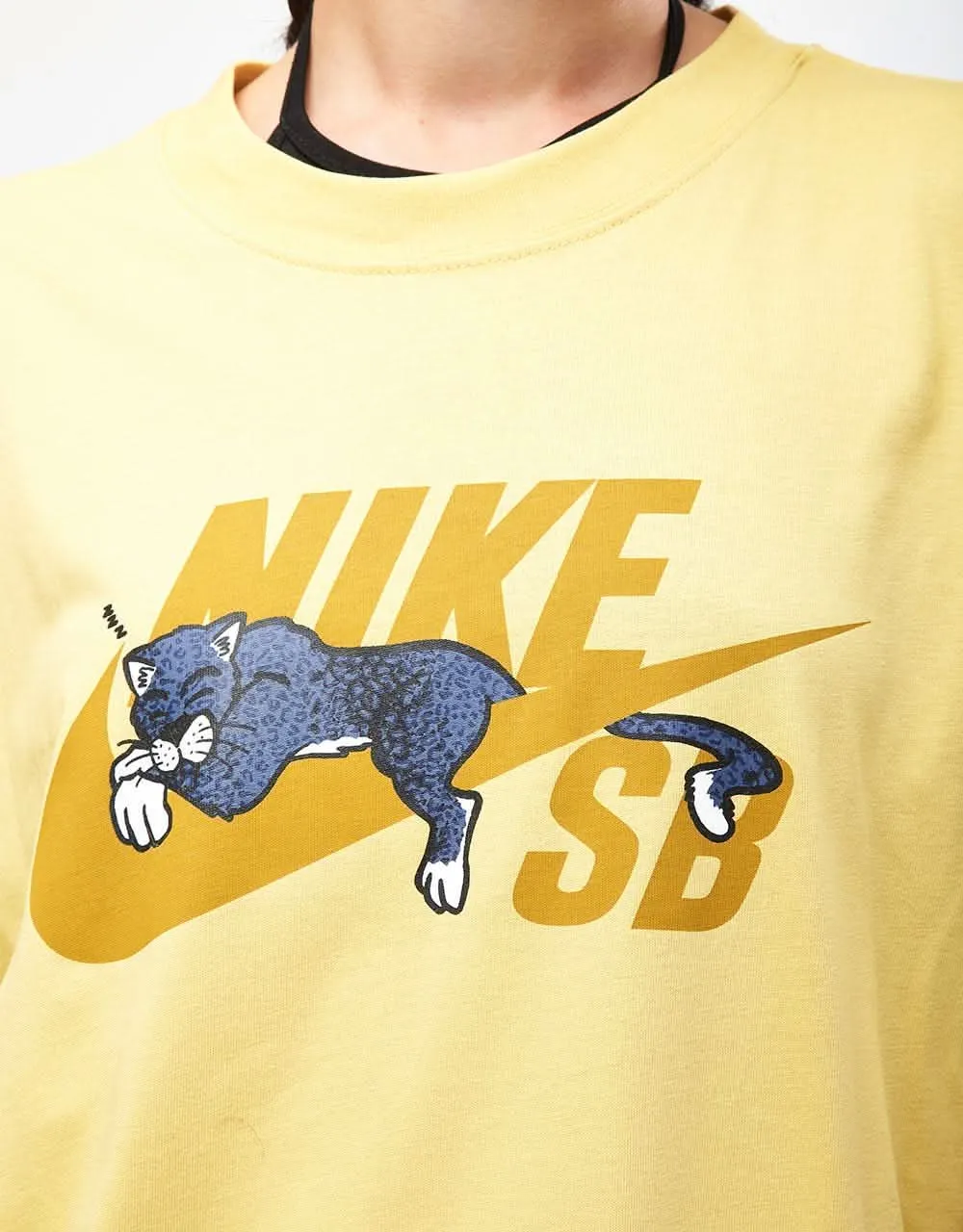 Nike SB Panther T-Shirt - Saturn Gold