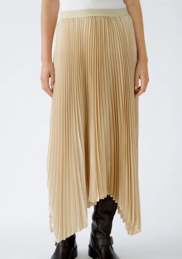 PLEATED MIDI SKIRT 90092